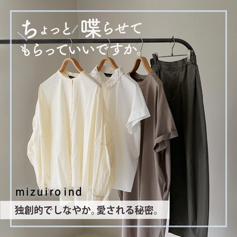 ちょっと喋らせてもらっていいですか。mizuiro ind編