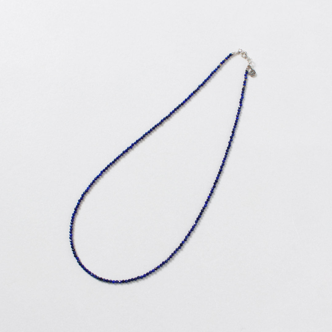 phaduA（パ・ドゥア） ラピスラズリ 2mm カットビーズ ネックレス