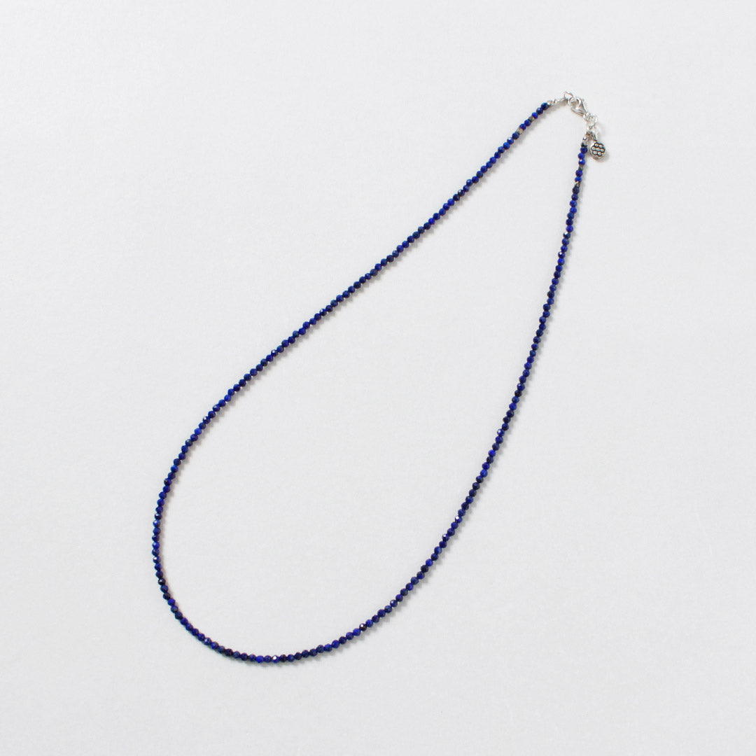 phaduA（パ・ドゥア） ラピスラズリ 2mm カットビーズ ネックレス