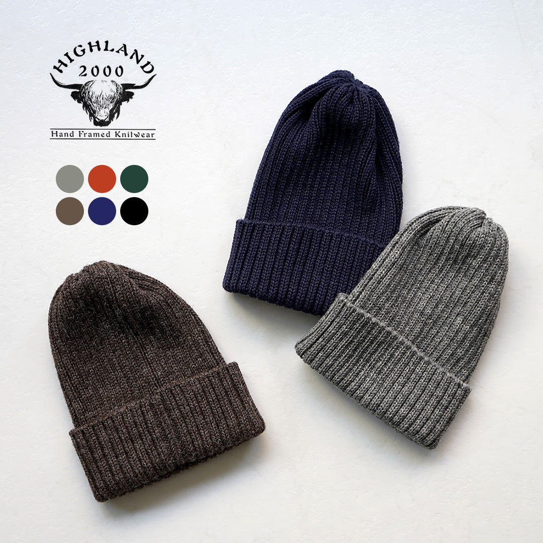 HIGHLAND 2000（ハイランド2000） ウール ニットキャップ