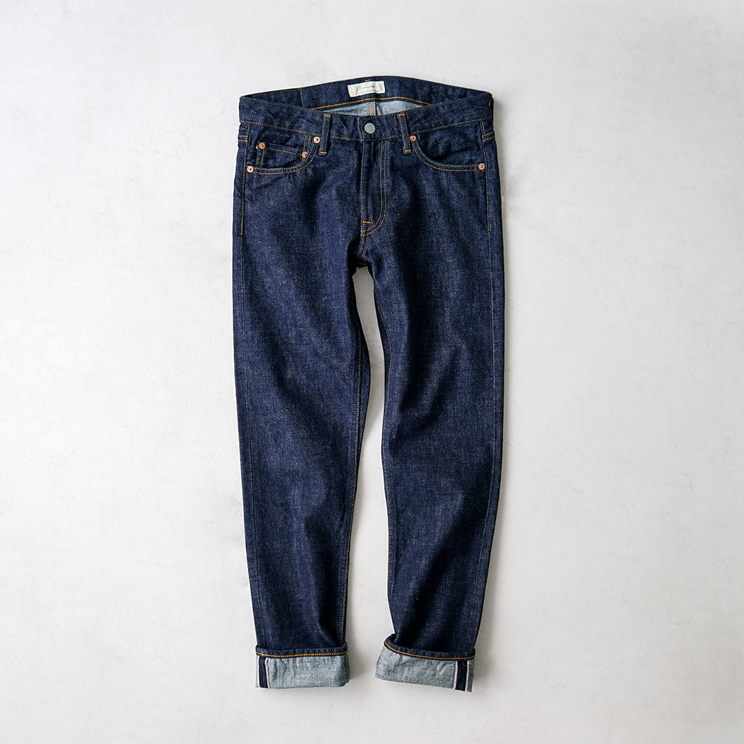 デニムトップスブルーりんりん様 Blue refabric（ブルーリファブリック） プレップ 13oz セルヴィッジ