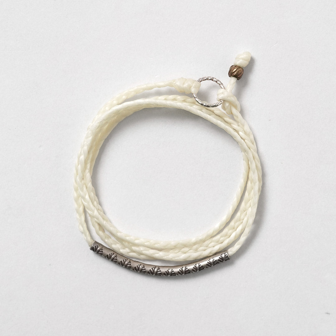 phaduA (パ・ドゥア) ワックスコード カレンシルバー チューブ 3wayアクセサリー