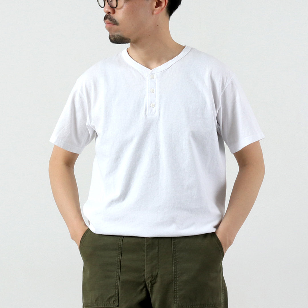 クオンタムリープ様用 GOOD ON（グッドオン） カラー別注 ショートスリーブ ヘンリーネック T