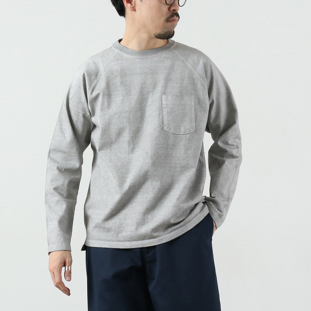 GOOD ON（グッドオン） カラー別注 ヘビー ラグラン ポケット Tシャツ