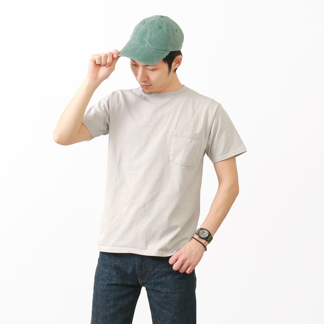 【30％OFF】GOODWEAR（グッドウェア）カラー別注 ポケット Tシャツ 半袖