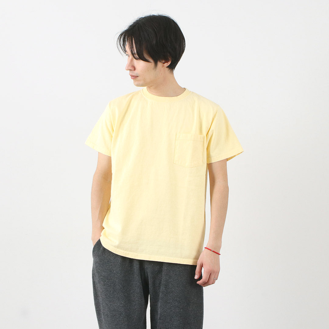 【30％OFF】GOODWEAR（グッドウェア）カラー別注 ポケット Tシャツ 半袖