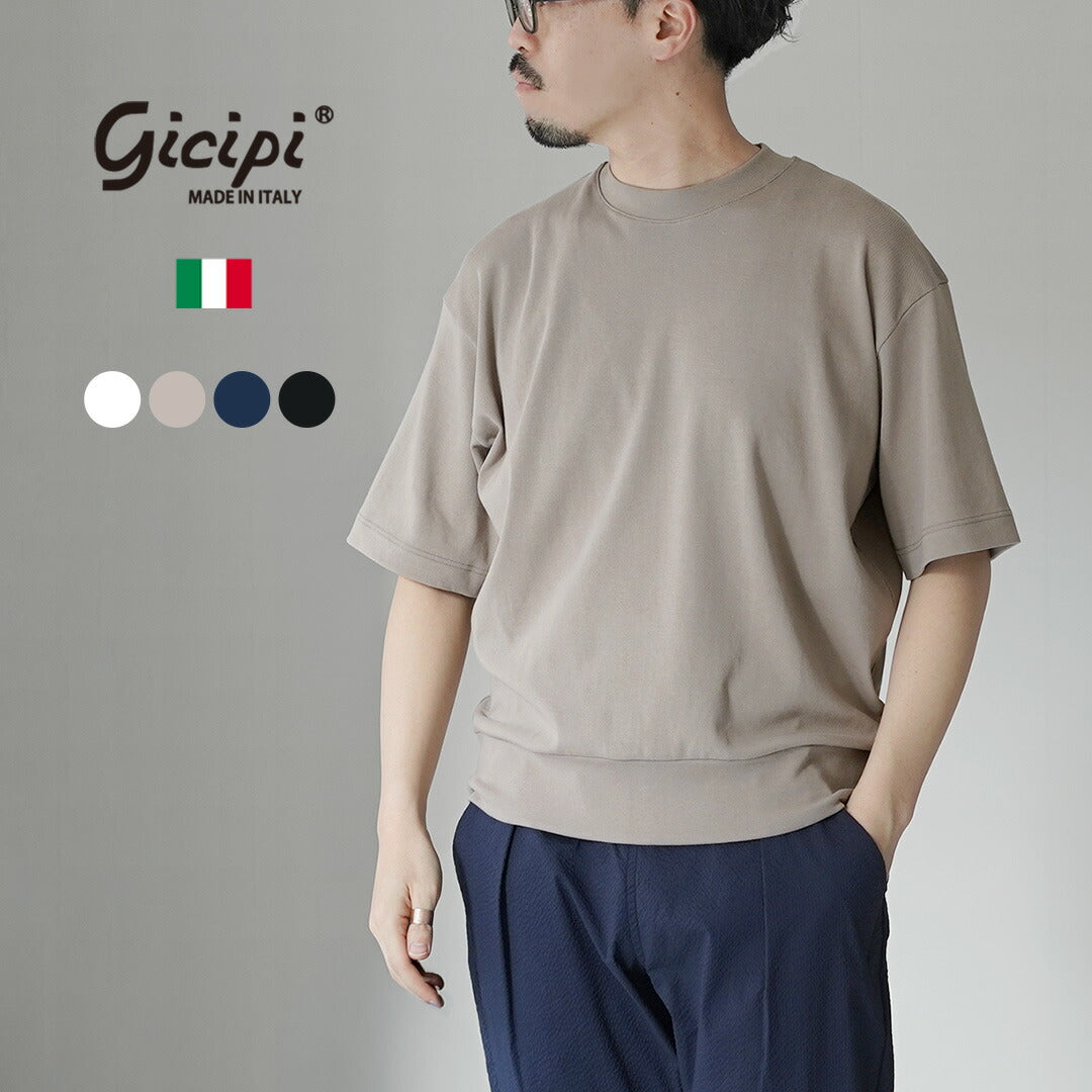 GICIPI（ジチピ） トーンノ フライス リラックスフィット クルーネック