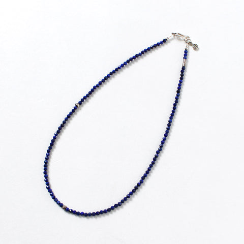 phaduA（パ・ドゥア） ラピスラズリ 3mm カットビーズ ネックレス