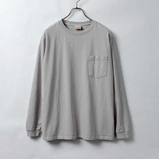 GOODWEAR（グッドウェア） クルーネック ポケット Tシャツ 長袖