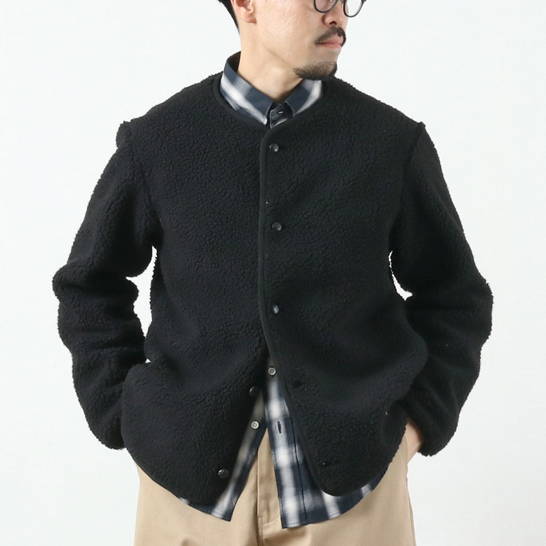 VINCENT ET MIREILLE（ヴァンソン エ ミレイユ） ボア カーディガン