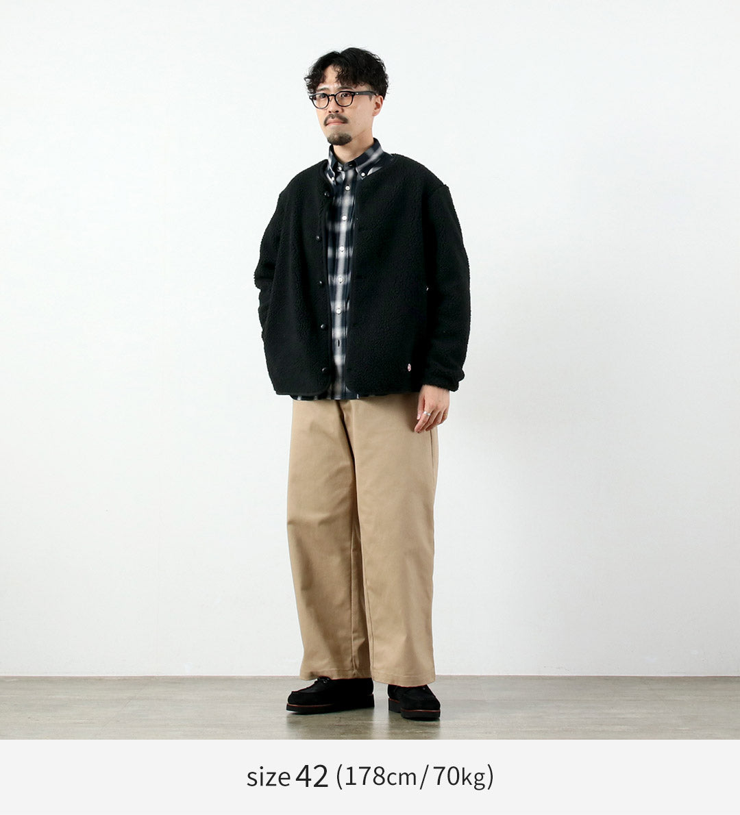 VINCENT ET MIREILLE（ヴァンソン エ ミレイユ） ボア カーディガン