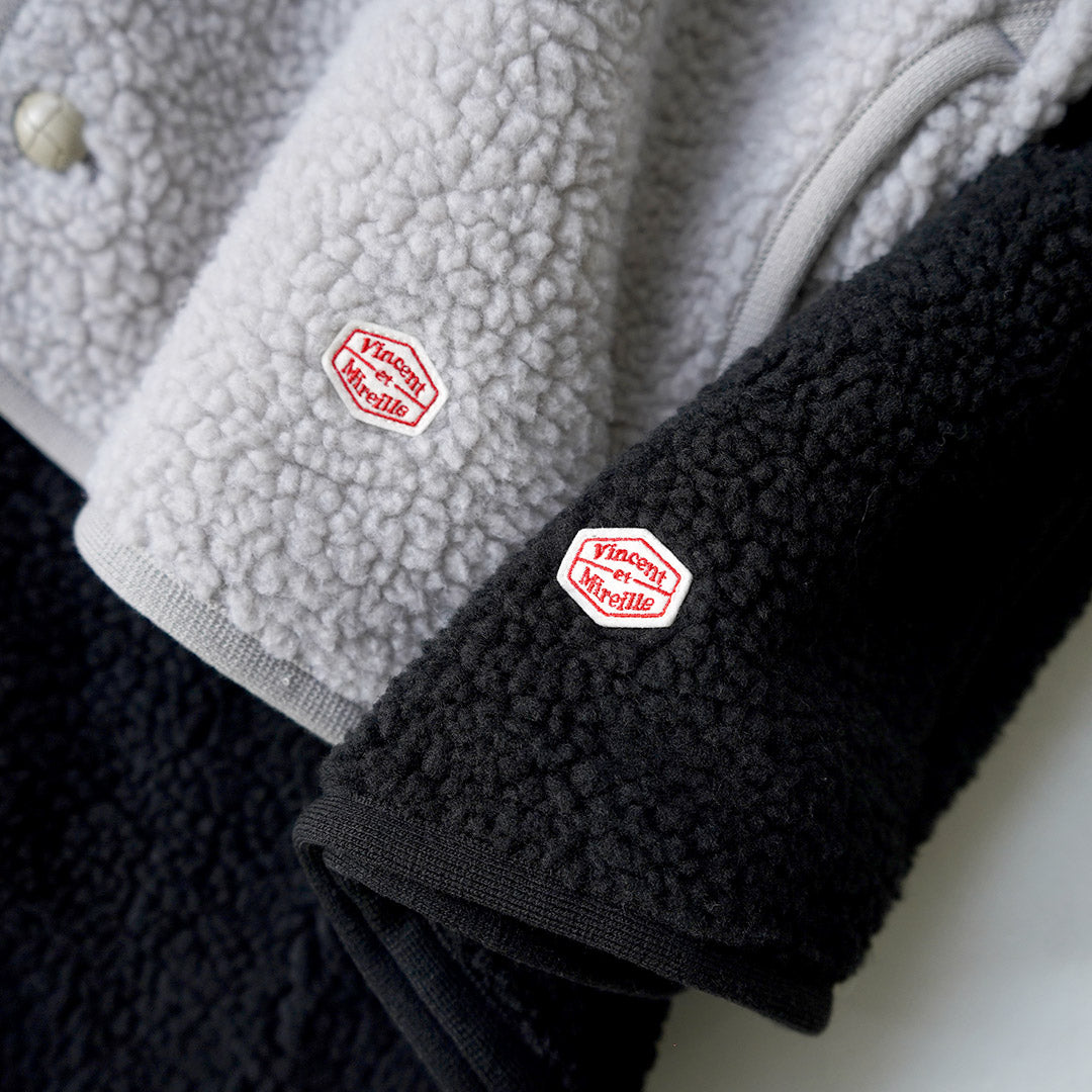 VINCENT ET MIREILLE（ヴァンソン エ ミレイユ） ボア カーディガン