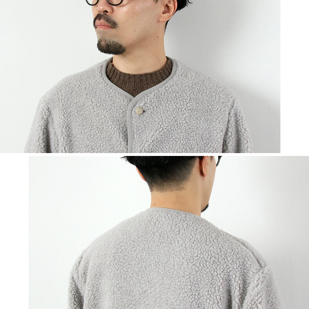 VINCENT ET MIREILLE（ヴァンソン エ ミレイユ） ボア カーディガン