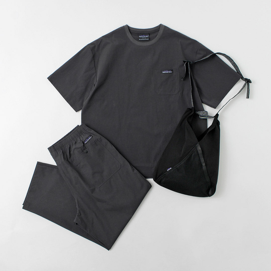 【30％OFF】THOUSAND MILE（サウザンドマイル） ショートスリーブTシャツ＆ロングパンツ セット 2024年モデル