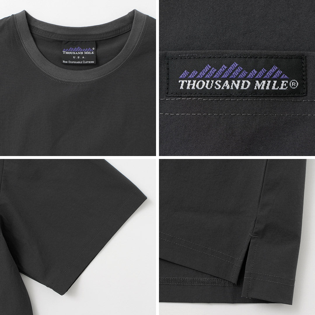 THOUSAND MILE（サウザンドマイル） ショートスリーブTシャツ＆ロングパンツ セット