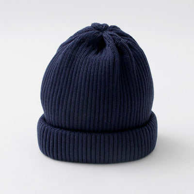 ROTOTO（ロトト） コットン ロールアップビーニー / メンズ レディース 帽子 ニット帽 綿100％ 日本製 COTTON ROLL UP BEANIE