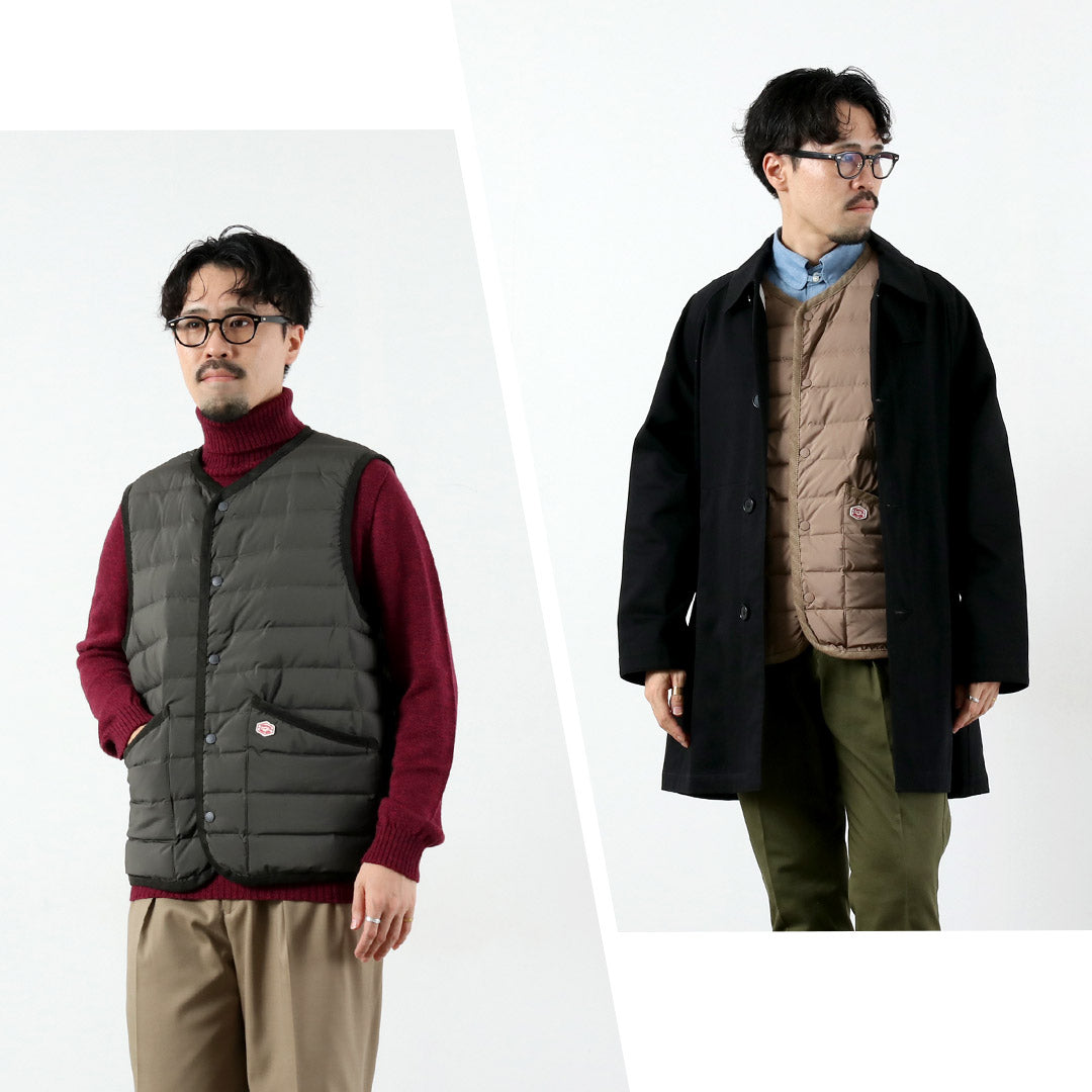新品　Vincent et Mireille ダウンベスト ブラック　38 VINCENT ET MIREILLE（ヴァンソン エ ミレイユ） ステッチレスダウン