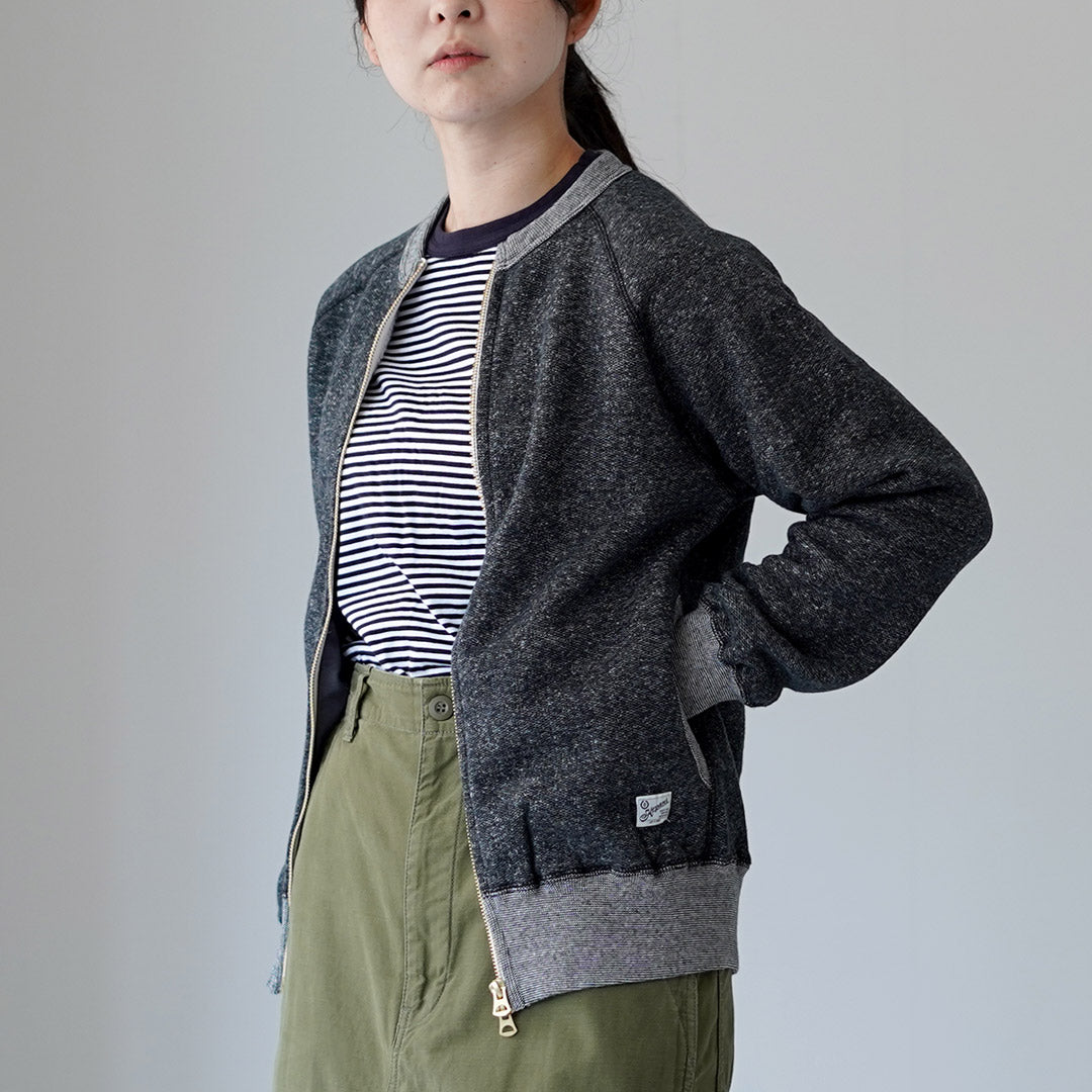 KEPANI（ケパニ） 別注 クルーネック フルジップ スウェット ジャケット