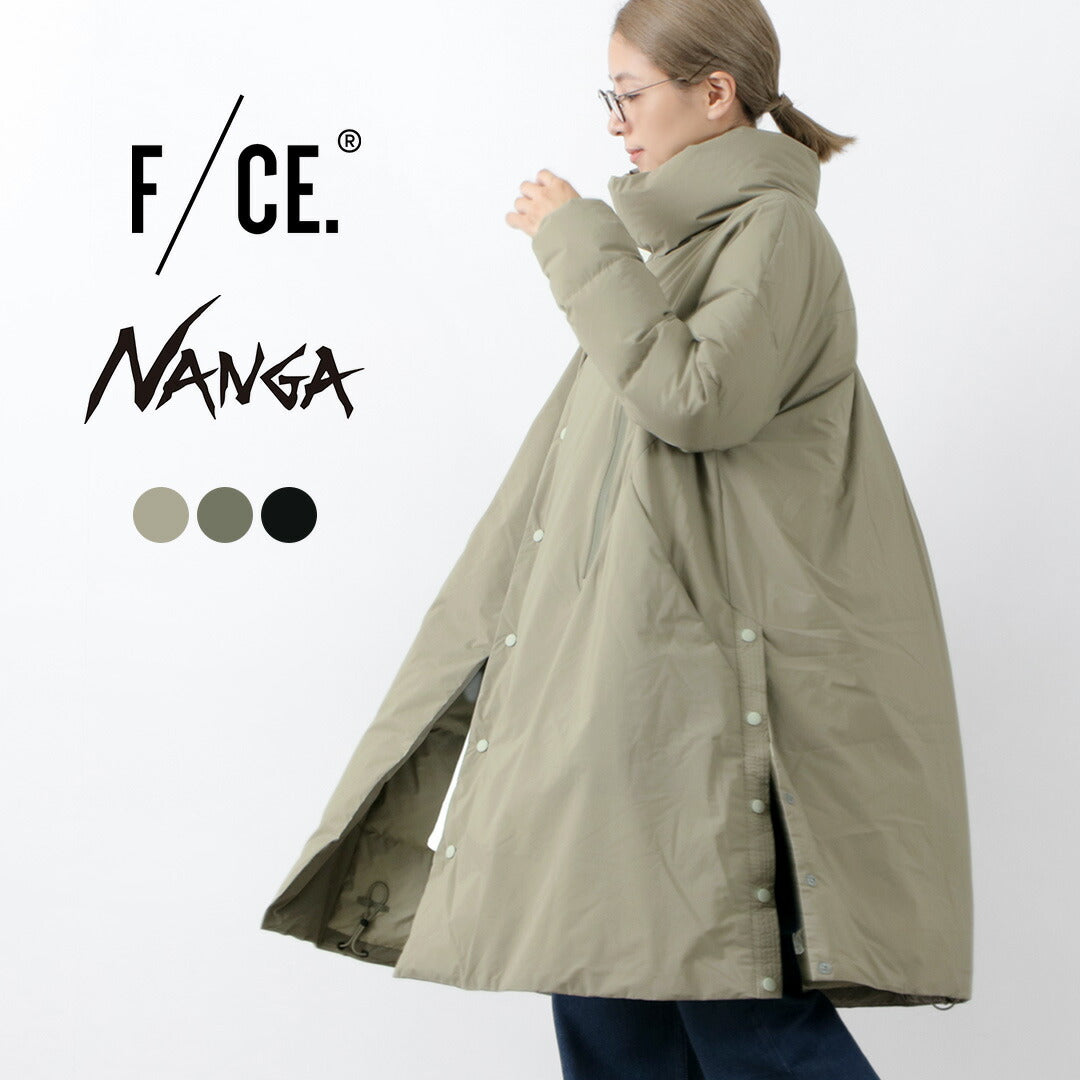 F/CE. × NANGA（エフシーイー × ナンガ） スタンド ダウンコート｜ROCOCO ONLINE STORE