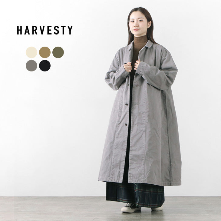 HARVESTY（ハーベスティ） チノクロス オーバーコート