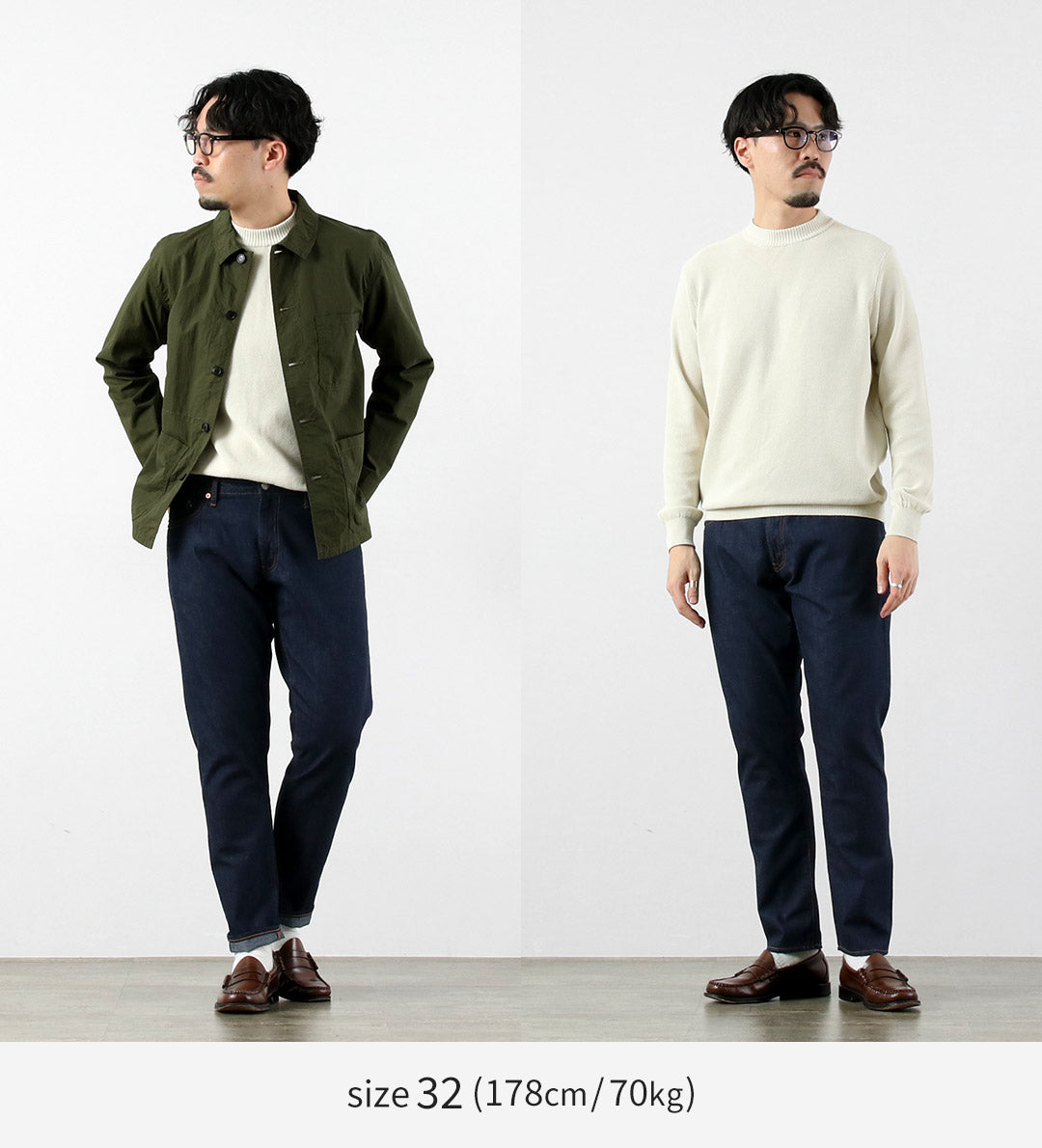 Blue refabric（ブルーリファブリック） 8oz セルヴィッジ サマーデニム セミワイドテーパード 5Pジーンズ 日本製