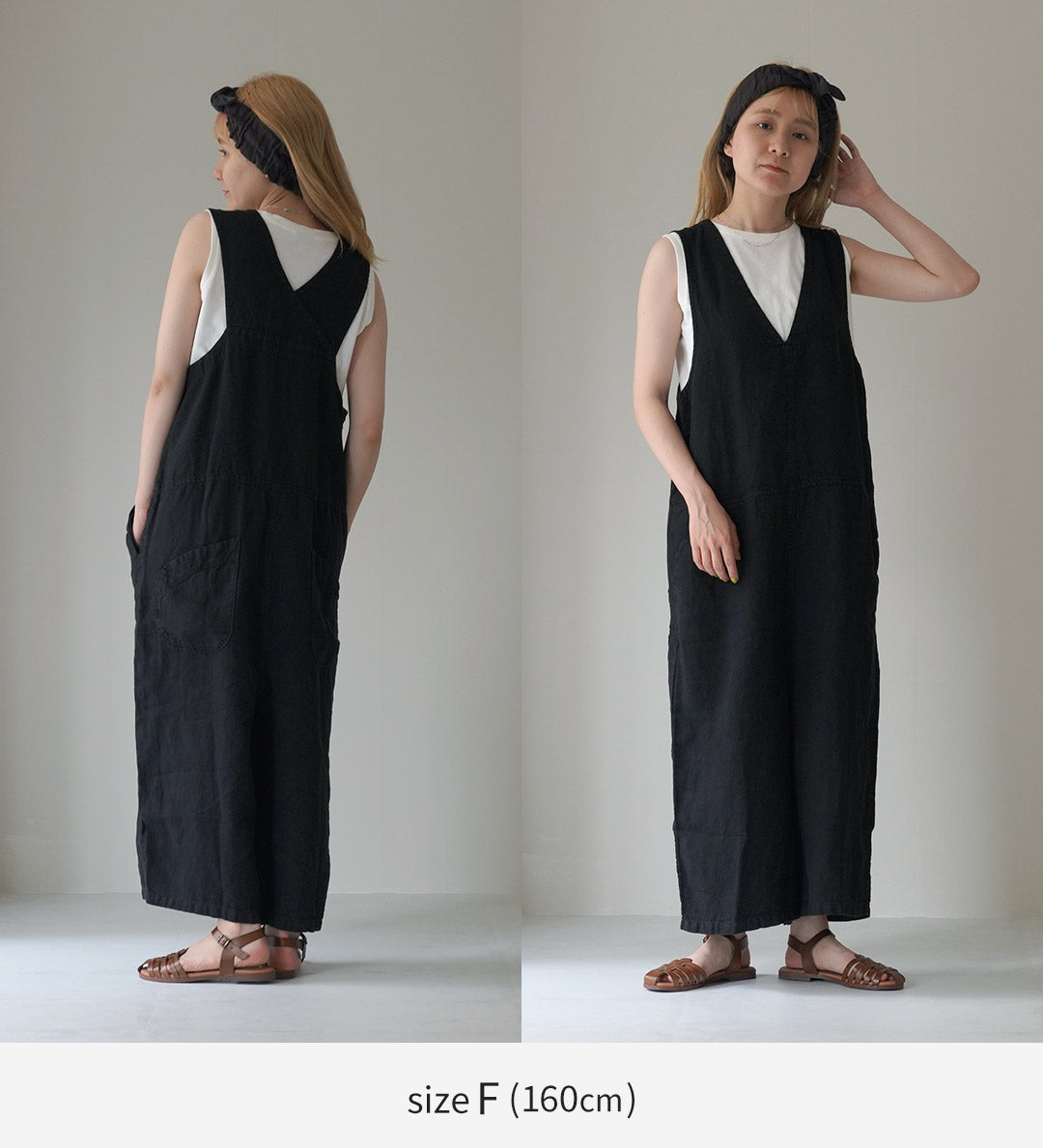 tumugu ツムグ ソリトリネン サロペット TUMUGU（ツムグ） ソリトリネン サロペット｜ROCOCO ONLINE STORE