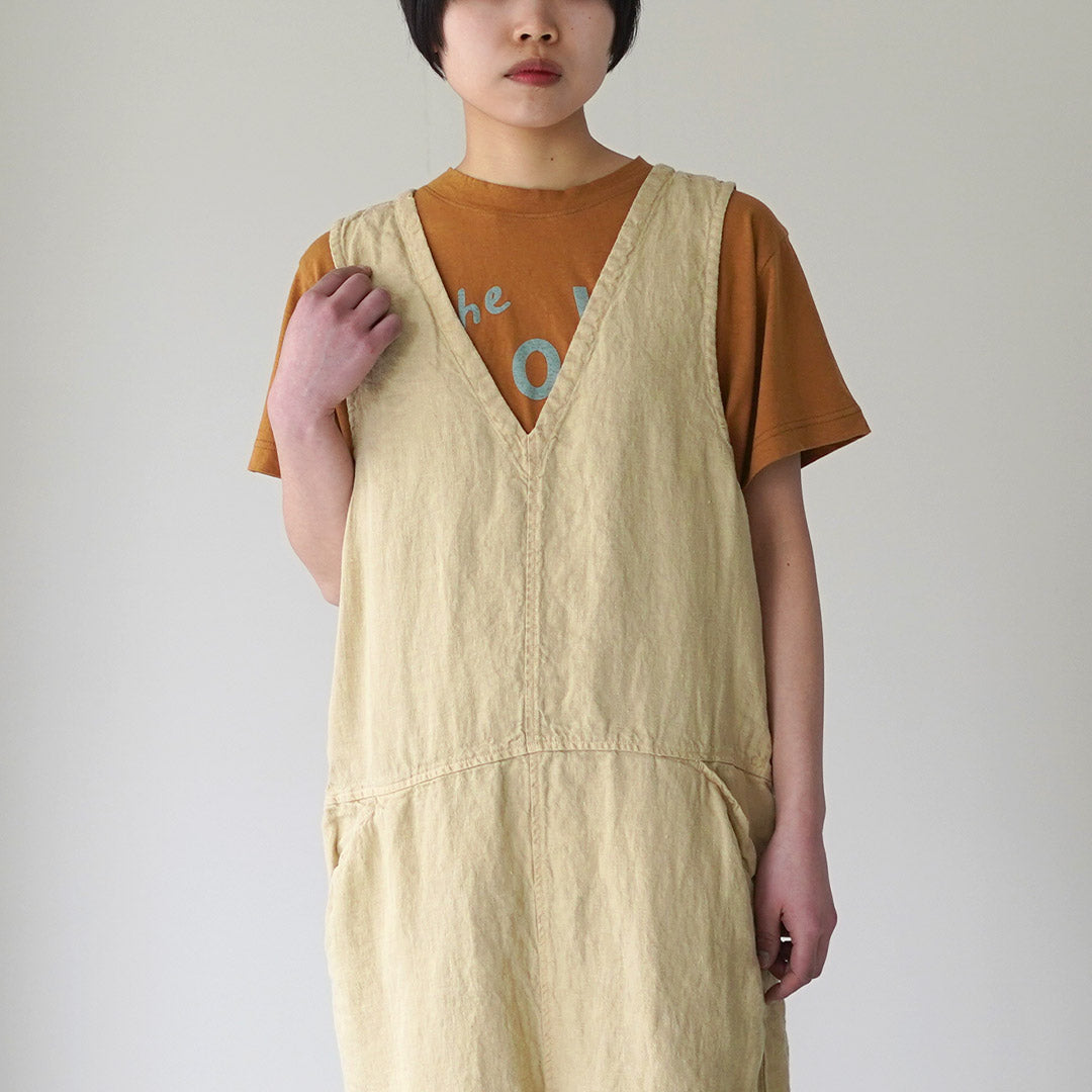 TUMUGU（ツムグ） ソリトリネン サロペット 日本製 / レディース