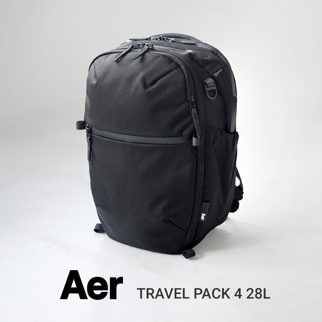 Aer(エアー)Travel Pack トラベルパック AER（エアー） トラベルパック4 28L バックパック 撥水 / 機内持ち込み
