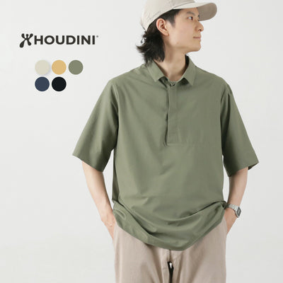 HOUDINI（フーディニ） MS コスモ シャツ / メンズ トップス 半袖 速乾 ドライ 軽量 ストレッチ アウトドア MS Cosmo Shirt