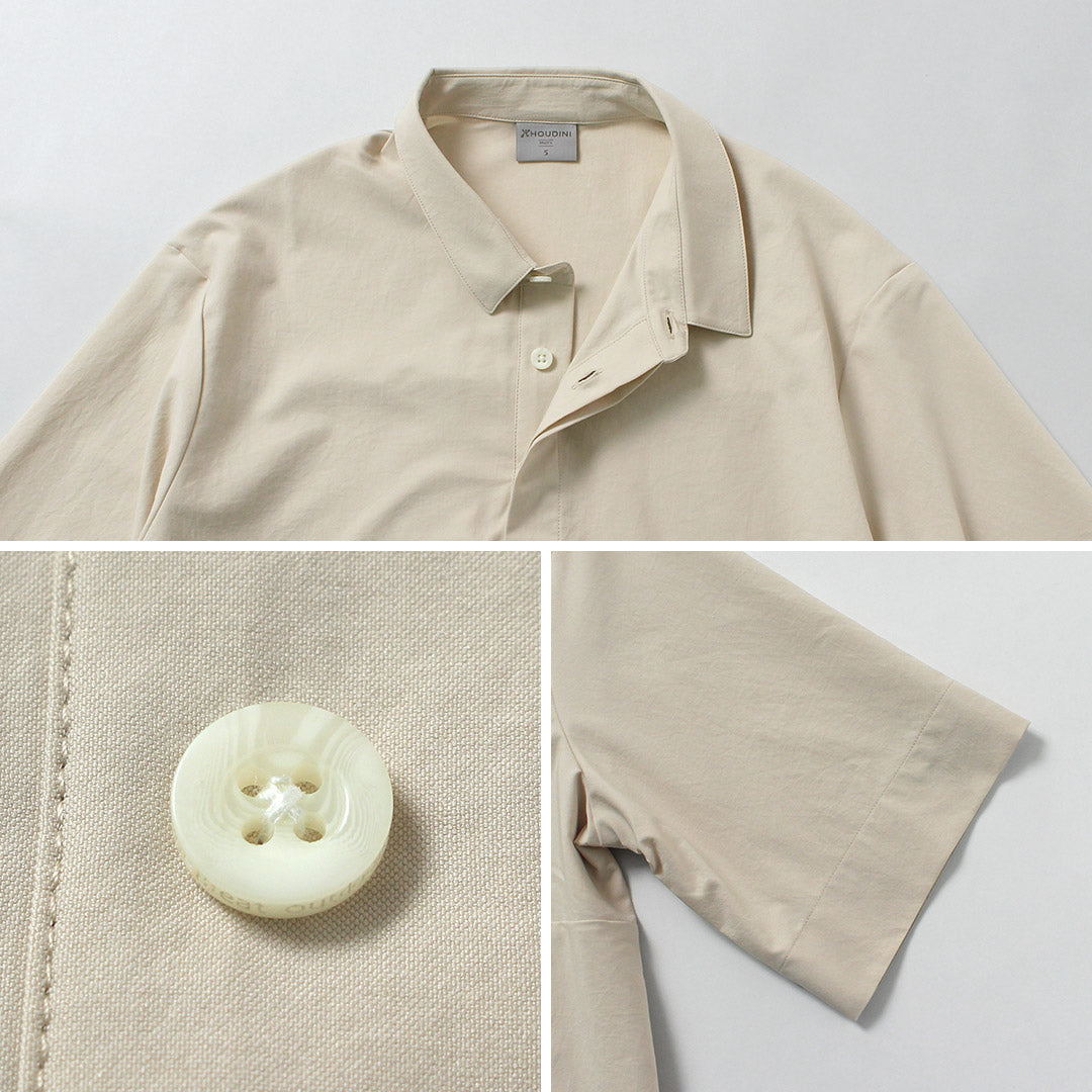 HOUDINI M’s Cosmo Shirt フーディニ メンズコスモシャツ HOUDINI（フーディニ） コスモ シャツ / メンズ 半袖 速乾 軽量