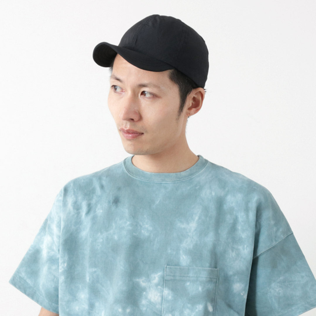 BURLAP OUTFITTER（バーラップアウトフィッター） 3パネル キャップ / 帽子 速乾 SUPPLEX UVカット 撥水 日本製 レジャー アウトドア メンズ 3-PANEL CAP