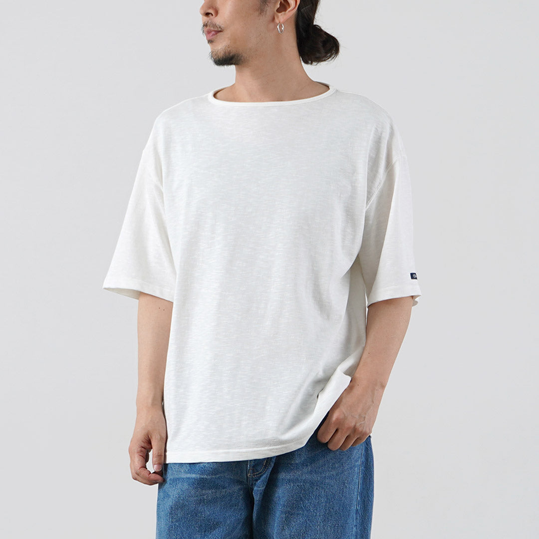 TIEASY（ティージー） HDCS ライト ビッグ ボートネック Tシャツ 日本