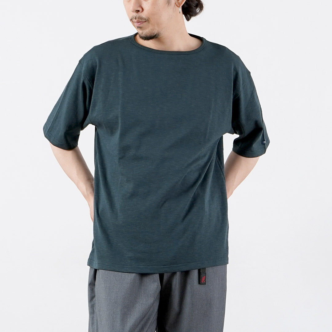 TIEASY（ティージー） HDCS ライト ビッグ ボートネック Tシャツ 日本