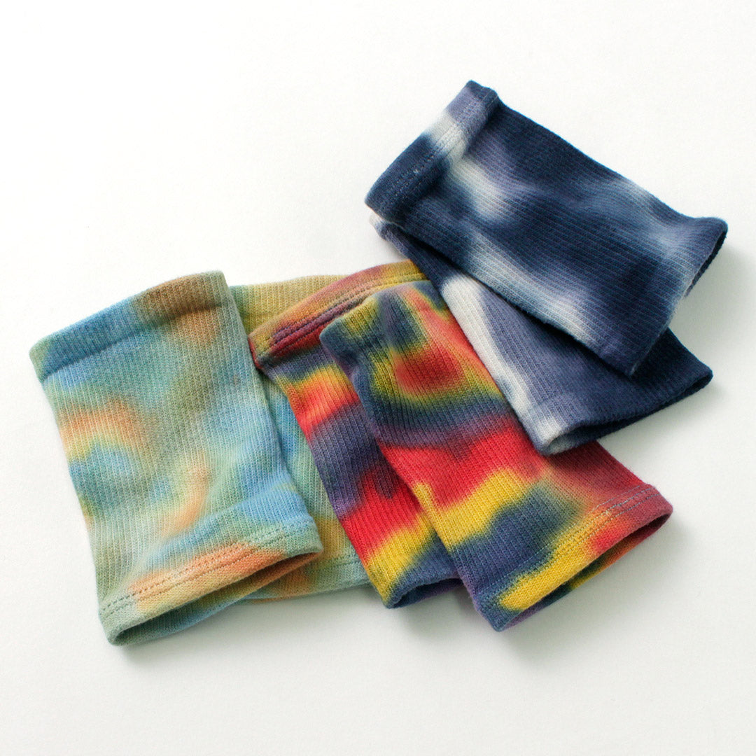 ROTOTO（ロトト） R1314 フットバンド タイダイ / サンダルソックス 靴下 夏 メンズ レディース 日本製 ROTOTO FOOT BAND TIE DYE