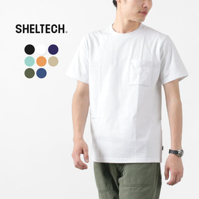 SHELTECH（シェルテック） レギュラーTシャツ / ポケット / メンズ / 無地 / 機能素材 / 吸収 速乾 / 紫外線防止 / SH-001 (REGULAR) / REGULAR TEE