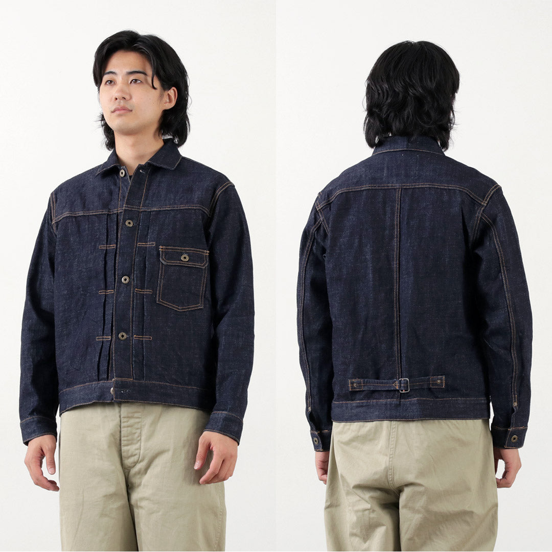 JAPAN BLUE JEANS（ジャパンブルージーンズ） 別注 モンスターデニム 1st ジャケット セルヴィッチ 16oz