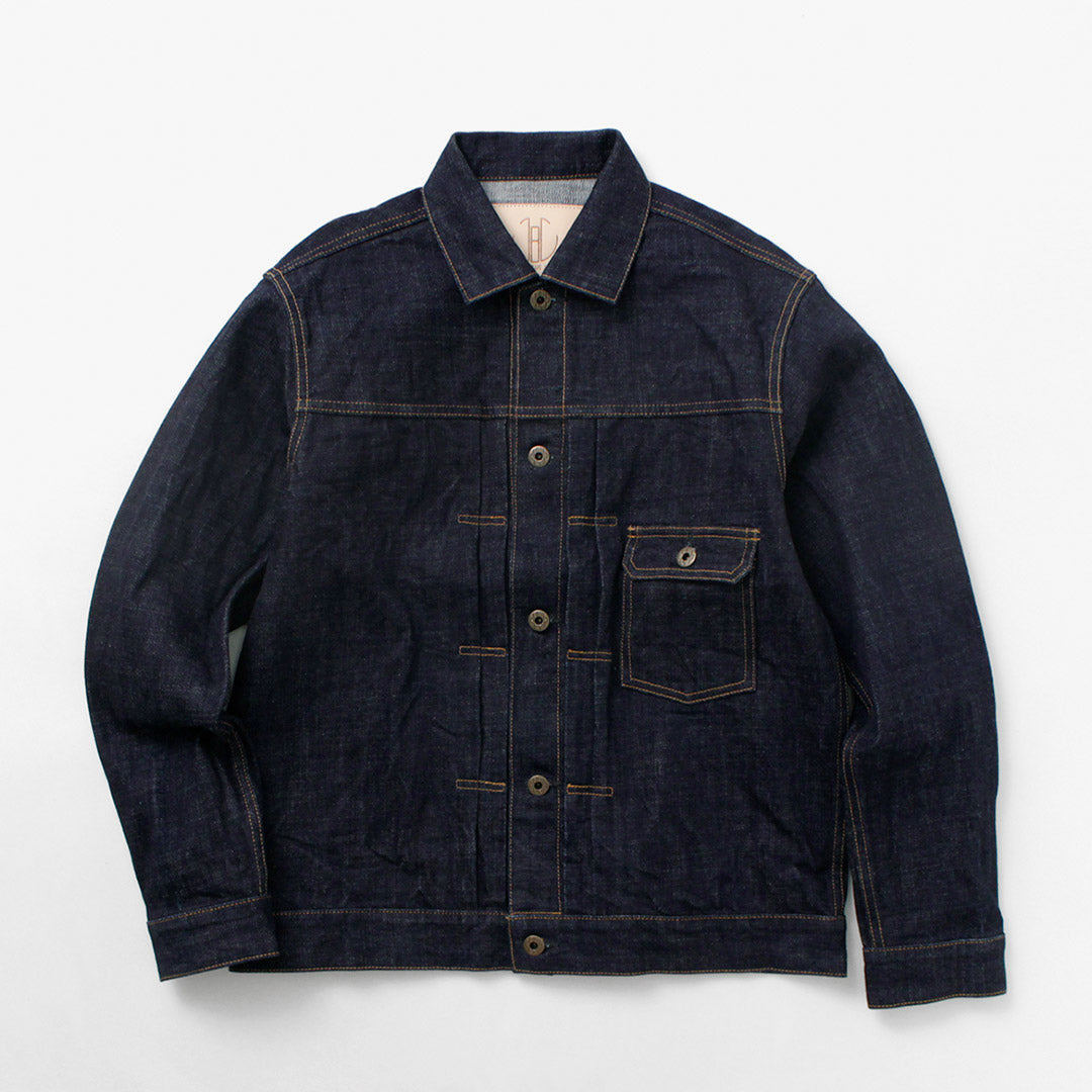 【20％OFF】JAPAN BLUE JEANS（ジャパンブルージーンズ） 別注 モンスターデニム 1st ジャケット セルヴィッチ 16oz 2024年モデル