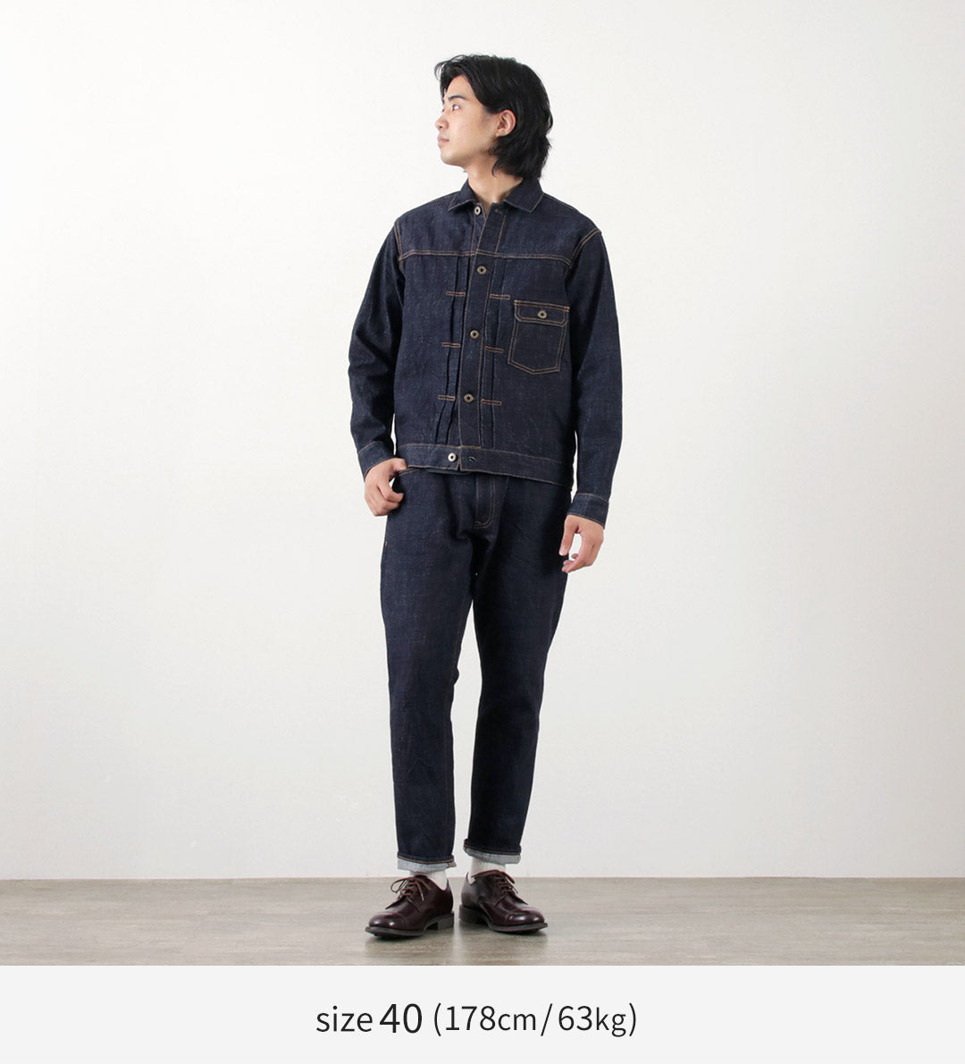 【20％OFF】JAPAN BLUE JEANS（ジャパンブルージーンズ） 別注 モンスターデニム 1st ジャケット セルヴィッチ 16oz 2024年モデル