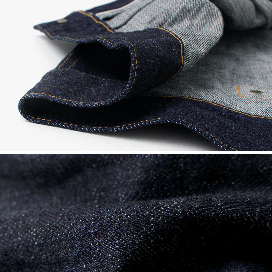 【20％OFF】JAPAN BLUE JEANS（ジャパンブルージーンズ） 別注 モンスターデニム 1st ジャケット セルヴィッチ 16oz 2024年モデル