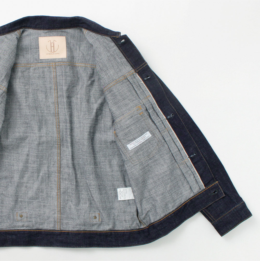 【20％OFF】JAPAN BLUE JEANS（ジャパンブルージーンズ） 別注 モンスターデニム 1st ジャケット セルヴィッチ 16oz 2024年モデル