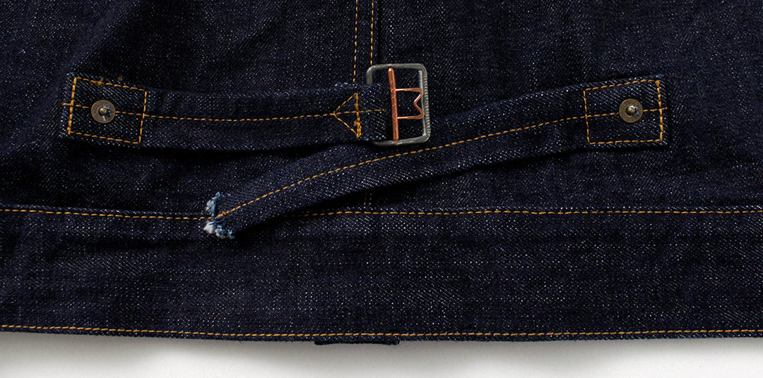 JAPAN BLUE JEANS（ジャパンブルージーンズ） 別注 モンスターデニム 1st ジャケット セルヴィッチ 16oz