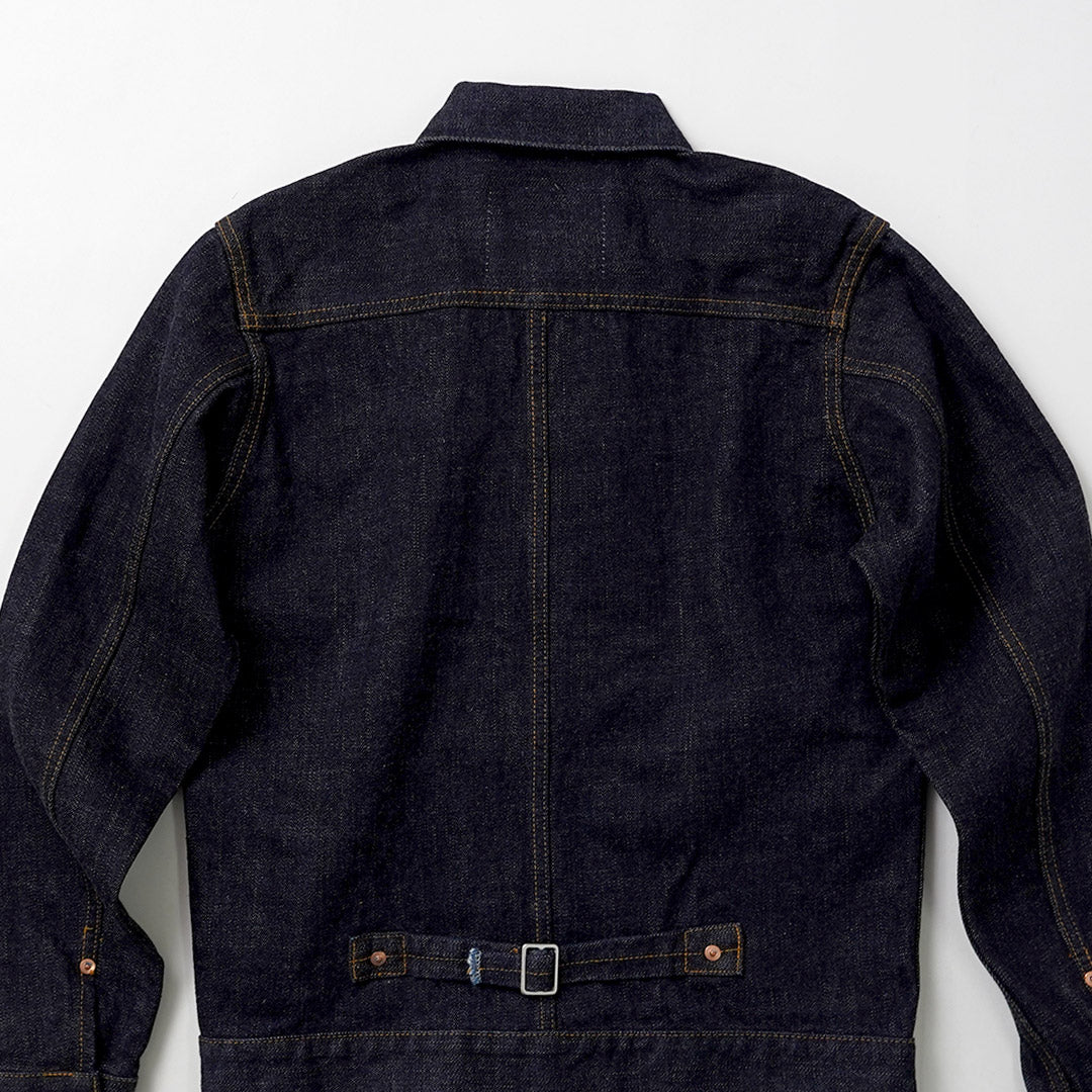Blue refabric（ブルーリファブリック） モンスター デニムジャケット 1st型 17oz セルヴィッチ 日本製