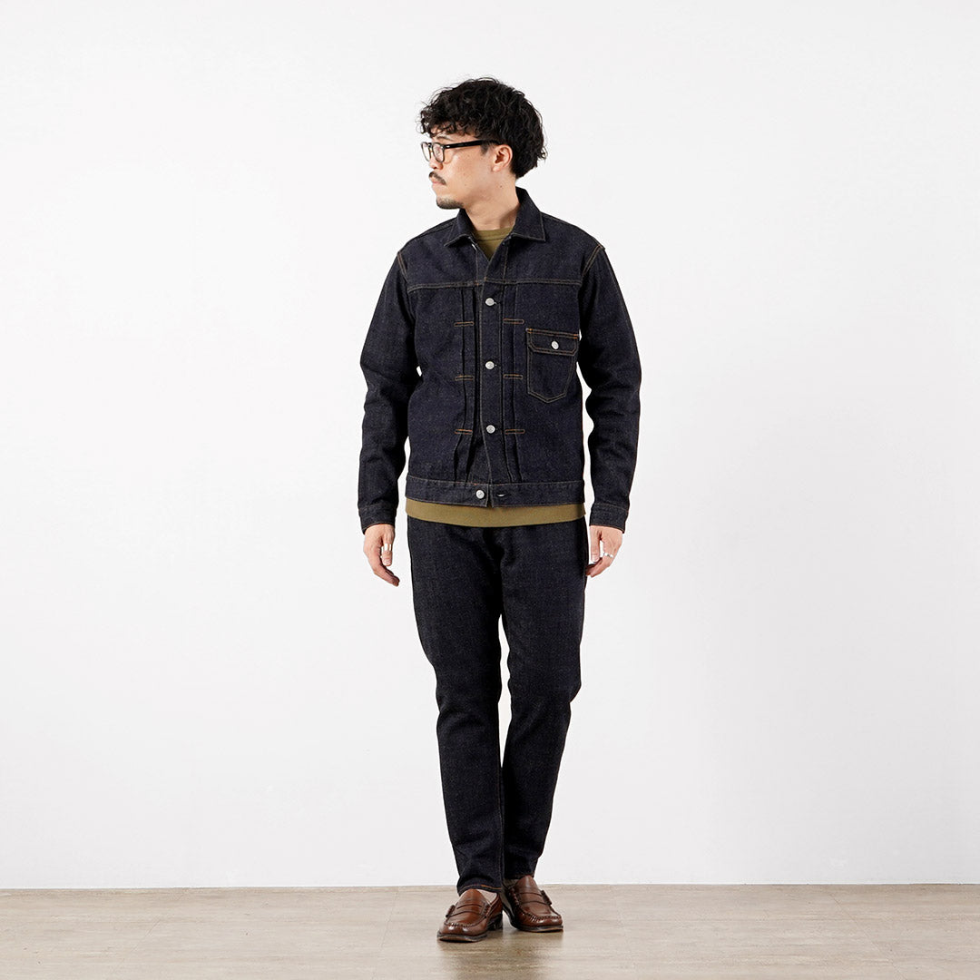 Blue refabric（ブルーリファブリック） モンスター デニムジャケット 1st型 17oz セルヴィッチ 日本製