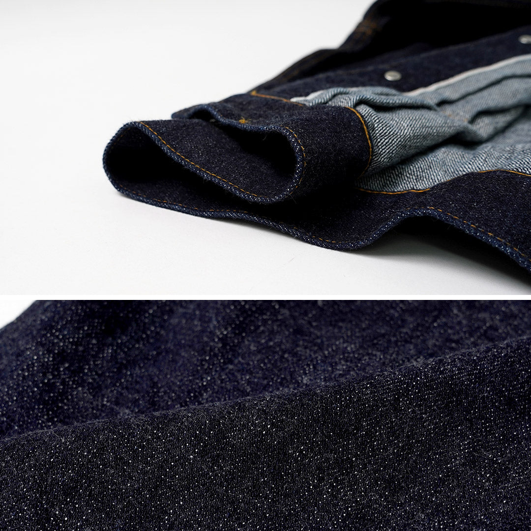 Blue refabric（ブルーリファブリック） モンスター デニムジャケット 1st型 17oz セルヴィッチ 日本製