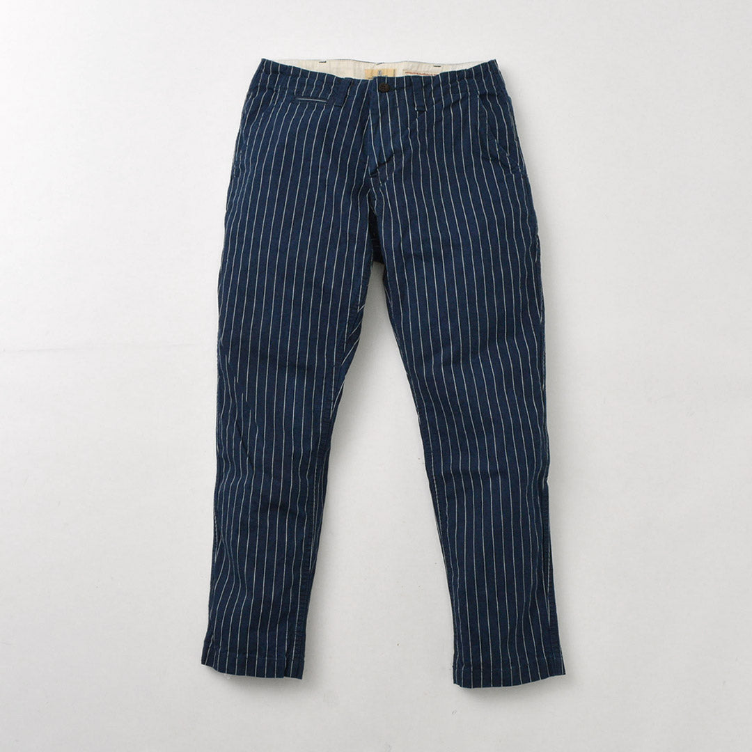 JAPAN BLUE JEANS（ジャパンブルージーンズ） RJB1620 別注 ワイドテーパード チノストライプ