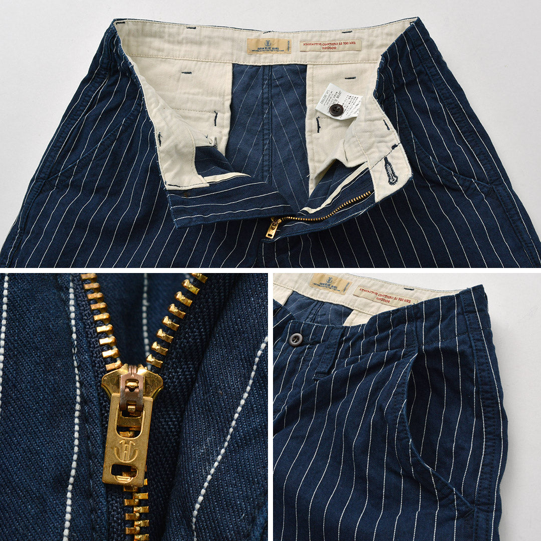 【20％OFF】JAPAN BLUE JEANS（ジャパンブルージーンズ） RJB1620 別注 ワイドテーパード チノストライプ 2025年モデル