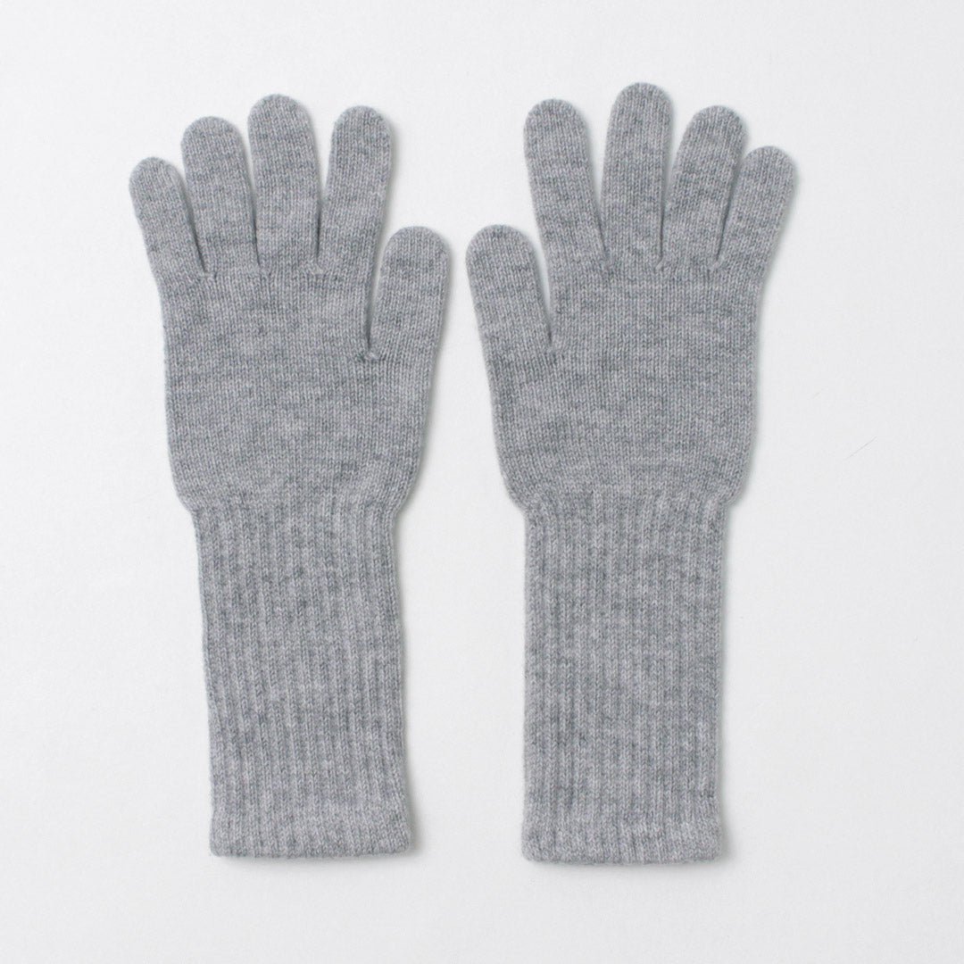 WILLIAM BRUNTON（ウィリアムブラントン） カシミヤ ロングリブカフ