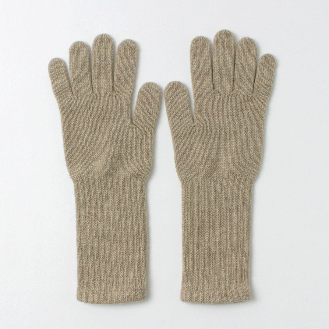 WILLIAM BRUNTON（ウィリアムブラントン） カシミヤ ロングリブカフ