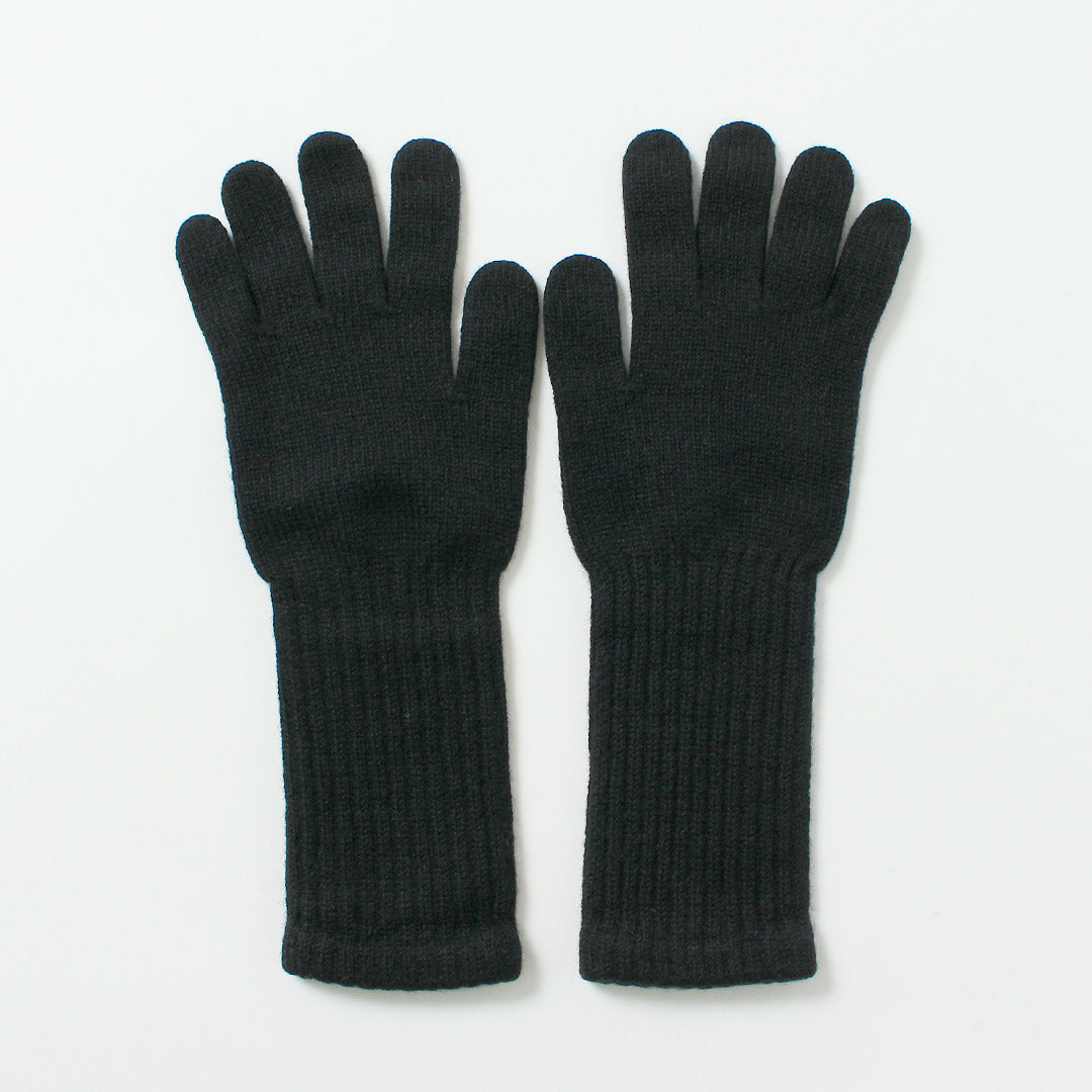 WILLIAM BRUNTON（ウィリアムブラントン） カシミヤ ロングリブカフ