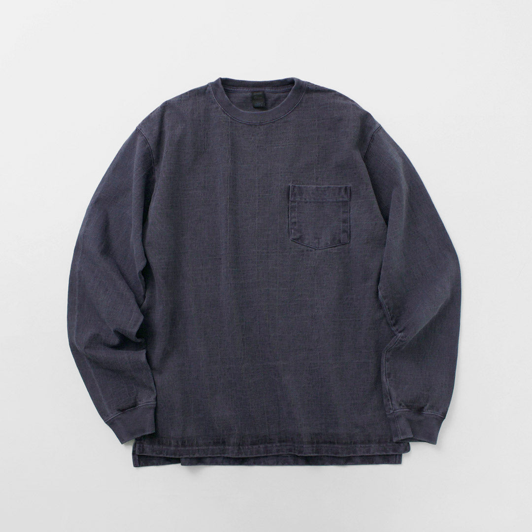 GOOD ON（グッドオン） 別注 ヘビー セットインスリーブ 長袖 ポケット